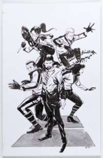 Greene, Sanford | Sanford Greene Incidentals #6 Cover Original Art (Lion Forge/Catalyst Prime, 2018).... | Heritage