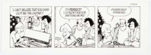 Borgman, Jim | Jerry Scott and Jim Borgman Zits Daily Comic Strip Original Art dated 12-25-06 (King Features Syndicate, 2006).... | Heritage