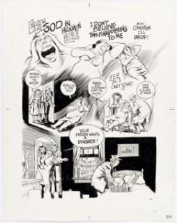 Will Eisner Will Eisner Quarterly #5 "A Life Force" Story Page 3 Original Art (Kitchen Sink Press, 1983) | Heritage