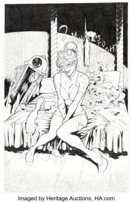 Emilio Laiso Crossed Plus One Hundred #16 Variant Cover Original Art (Avatar Press, 2016). | Heritage