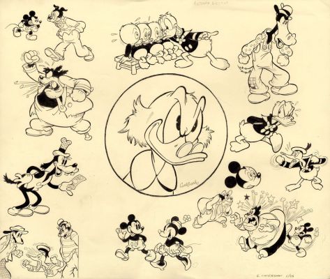 Giulio Chierchini - Omaggio a Carl Barks (formato gigante)