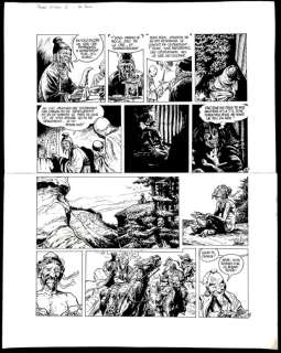 Franz - Originele pagina (p. 28) - Poupée d’ivoire T3 - La Reine oubliée - (1990) | Catawiki