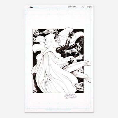 Leila Del Duca - Lot 372 - Shutter #12 Cover Original Art (Image Comics, 2014)