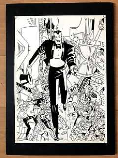 Daniel Torres - Opium - Zeer grote originele tekening voor een poster - Indian ink on firm paper - (1989) | Catawiki