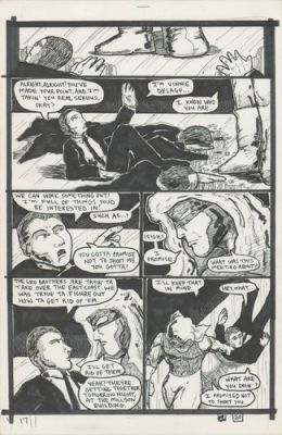 Tears Like Water #2 1999 Hand-inked original comic pg Brien Cardello SIGNED p20 | eBay US (Buy It Now)