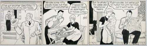 Frank King | 18.) Gasoline Alley Daily Strip | Galerie Laqua