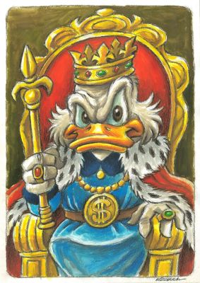 Scrooge McDuck – Dollar Monarch | Corner4art