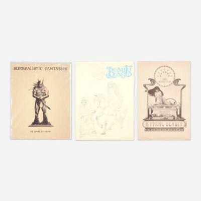 Lot 363 - Group of 3 Art Portfolios | Landry Pop Auctions