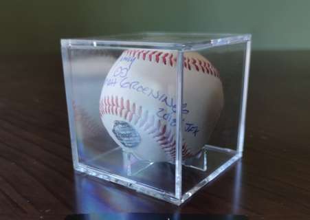 The Simpsons - Matt Groening Signed Autographed Baseball The Simpsons Bart Sketch - First edition (2018) | Catawiki