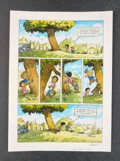 Berlion, Olivier - Planche originale couleur - Le Cadet des Soupetard | Catawiki