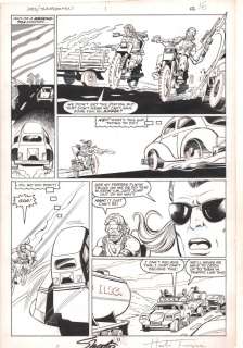 Herb Trimpe, Vince Colletta - g. I. Joe and the transformers #1 p. 12 / p. 16 - bumblebee vs. Drednoks - snake eyes and beach head - 1986 signed