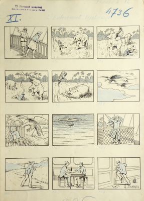 G. Zilberty |  » L’Enlèvement Mystérieux  » – Planches Originales – Page 12 | Zic et Bul