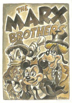 The Marx Brothers – Disney Tribute | Corner4art