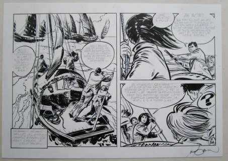 Follet, René - Originele halve pagina - Steven Severijn - Onraad in China - (1980) | Catawiki