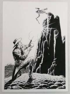 Tex - Fabio Civitelli - Illustr. Origin. "Duello al Pico Negro" - Firmata - Loose page - (2003) | Catawiki