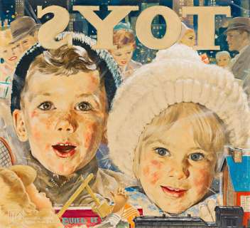 SPENCER DOUGLASS CROCKWELL (1904-1968) "Christmas Club - Merriest Way to Save!" | Swann Galleries