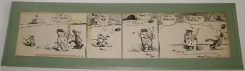 419: RARE 1939 KRAZY KAT DAILY GEORGE HERRIMAN | Weiss Auctions