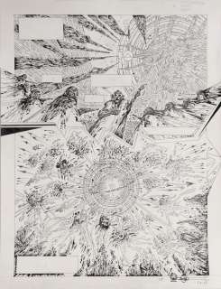 Philippe Druillet (Né En 1944) | Delirius, planche 58, 2011 | Fauve Paris