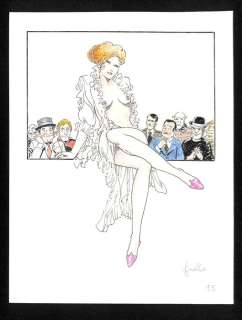 Leone Frollo - original artwork "Mona" - Loose page | Catawiki