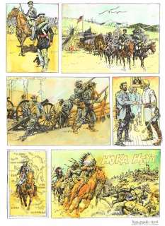 R. Calegari - Tavola originale "La Storia del West" - Loose page - (2010) | Catawiki