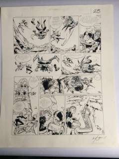 Follet, René - Planche originale - Ikar T2 - La Machine Ã  arrêter la guerre - (1997) | Catawiki