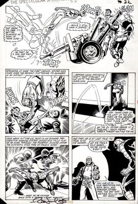 Rick Leonardi | The Spectacular Spider-Man #52 p.22 | Tavole Originali