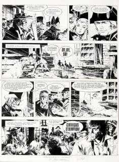 Vance | Bruce J. Hawker, planche n°3 Ã  l’encre de Ch… | Banque Dessinée