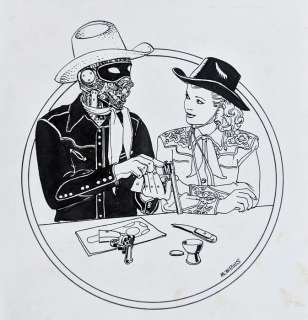 Moebius - Illustration originale publicitaire pour la nouvelle formule Métal Hurlant (1980) | Catawiki