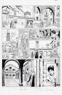 Gilles Chaillet  - Vinci T1, Planche 33 