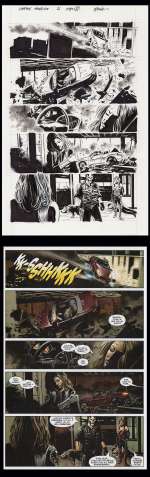 Steve Epting | Captain America Vol 5 #21 page 5 art | ArchAngels