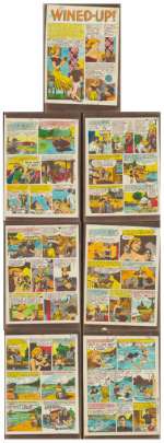 George Evans | Evans - "WINED-UP!", CRIME SuspenStories #19 | Russ Cochran