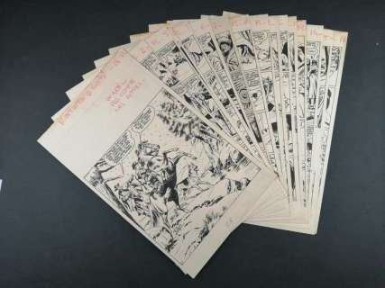 Raphael Carlo Marcello | Rin Tin Tin e Rusty - R.C. Marcello - 16x Tavole Originali episodio completo - Page volante | Catawiki