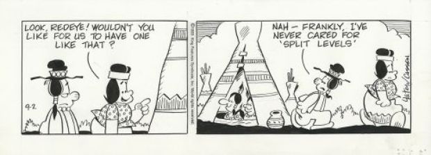 Mel Casson | Red Eye, Strip du 2 Septembre 1995 | Galerie 9ème Art