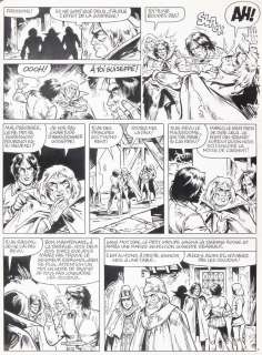 Géron | Planche n°9 Ã  l’encre de Chine pour un épis… | Banque Dessinée