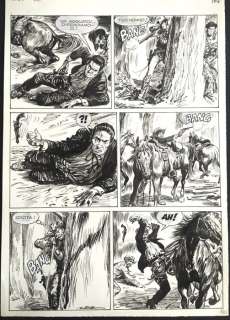 Guido Buzzelli | Tex Albo Gigante n. 1 - Guido Buzzelli - original page - Page volante - (1988) | Catawiki