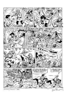 Di Sano, Bruno - Di Sano, Bruno - Planche originale - L‘Aviatrice T2 - Aventure orientale - (2016)