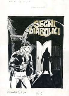 Roberto Diso - Mister No 203 - Roberto Diso - Copertina Originale - Page volante