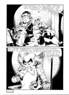 Paolo Piffarerio | Alan Ford n. 143 - 2x Tavola Originale "Il nuovo Superciuk" Piffarerio - Page volante - (1981) | Catawiki