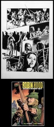 Thomas Yeates | Robin Hood Outlaw of Sherwood Forest art | ArchAngels