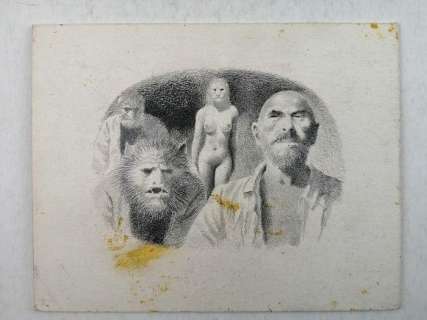 Karel Thole | Karel Thole - original artwork "Licantropi" - Page volante | Catawiki