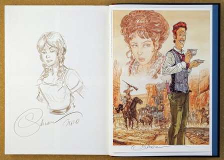 Salomone | L’homme qui n’aimait pas les armes Ã  feu - Tirage de Luxe Intégrale Tomes 1 Ã  4 + dédicace! - Cartonné - EO (2020) | Catawiki