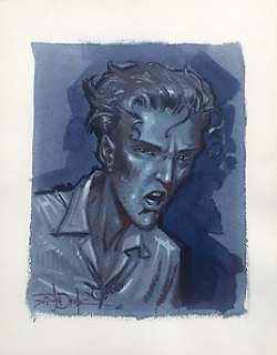 Andreae, Jean-Baptiste - Andreae, Jean-Baptiste - Dessin original couleur - La Confrérie du crabe - (2008)