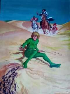 Portada original del Capitán Trueno, de Antonio Bernal.