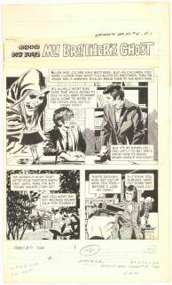 Al Williamson | Williamson - "My Brother’s Ghost" , Grimm’s Ghost Stories #5, Pg 1 | Russ Cochran