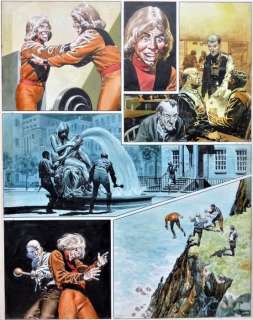 Lawrence, Don | Lawrence, Don - Originele pagina in kleur - Trigië - ’The Duplicator’ - (1971) | Catawiki