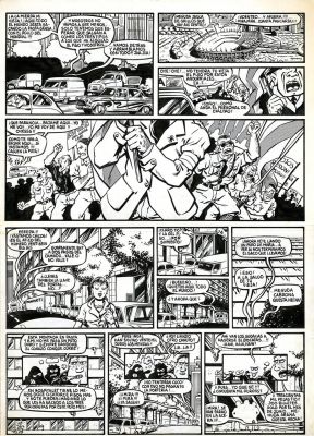 Miguel Gallardo | Otan Si, Otan No, p.21 (Ediciones La Cúpula) | Pop Art Collector