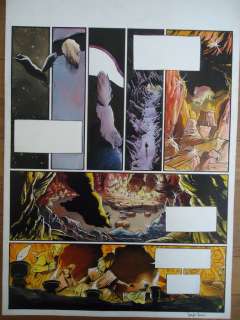 Bess, Georges | Bess, Georges - Planche originale couleur - Le Lama Blanc T3 - Les 3 Oreilles - (1989) | Catawiki