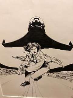 Gess (Stéphane Girard) - Gess - Couverture originale - Carmen Mc Callum T5 - Deus Ex Machina - (2000)