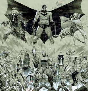 Jorge Molina - Batman (DC Comics) issue #112-117 (Variant Covers)