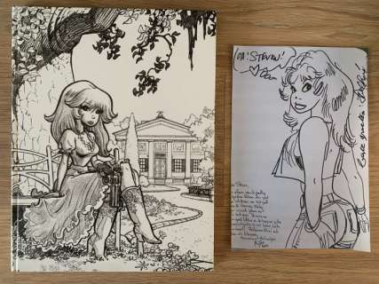 Walthéry | Rubine 7 - Luxe genummerde en dubbel gesigneerde â€œWerkvakantieâ€œ - oplage 100 ex - Cartonné - EO - (2000) | Catawiki